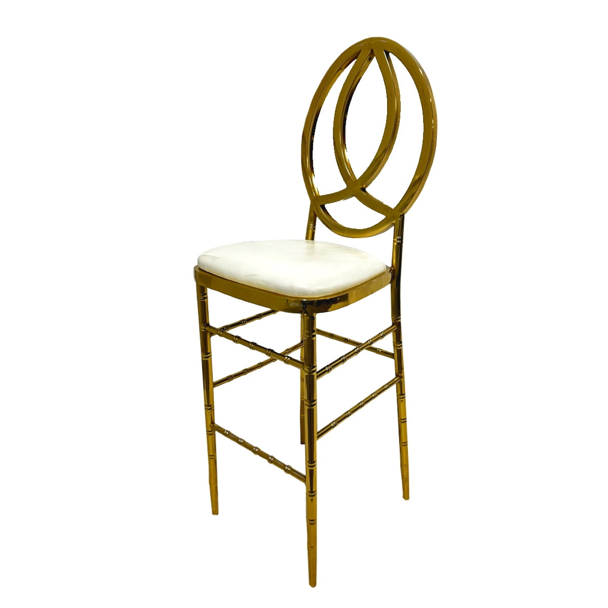 gold barstool